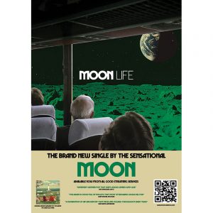 Moon Life A3 Poster